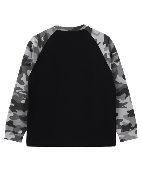 XLARGE(エクストララージ)の「X LOGO RAGLAN L/S TEE(Tシャツ/カットソー・メンズ・ホワイト/ネイビー/ブラック・S/M/L/XL)」の11枚目の写真
