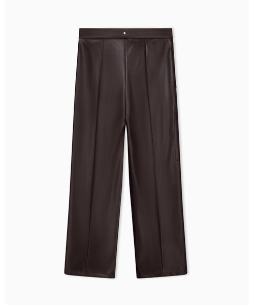 ARMANI EXCHANGE(アルマーニエクスチェンジ)の「【A|X アルマーニ エクスチェンジ】PUコーティング ストレートパンツ(その他パンツ・レディース・ダークブラウン・4/2/6)」の7枚目の写真