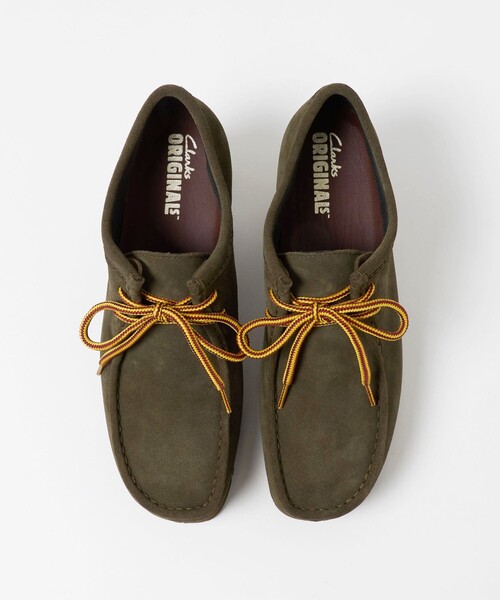 Clarks Originals（クラークスオリジナルズ）の「＜Clarks ORIGINALS＞ Wallabee GTX OLIVE/シューズ（モカシン/デッキシューズ・メンズ・オリーブ・9/7h/7/6h/8h/8）」の11枚目の写真