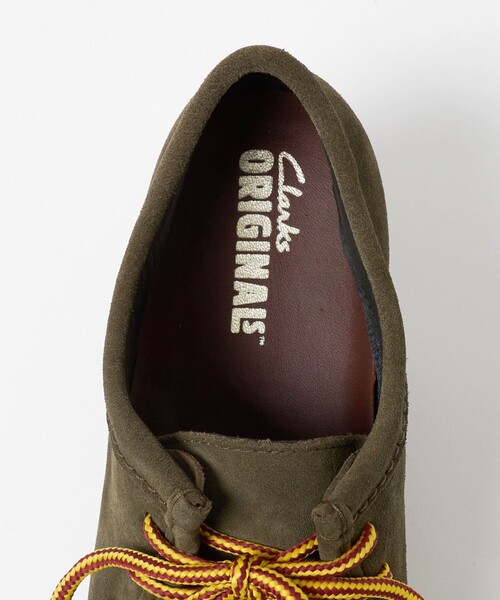 Clarks Originals（クラークスオリジナルズ）の「＜Clarks ORIGINALS＞ Wallabee GTX OLIVE/シューズ（モカシン/デッキシューズ・メンズ・オリーブ・9/7h/7/6h/8h/8）」の15枚目の写真