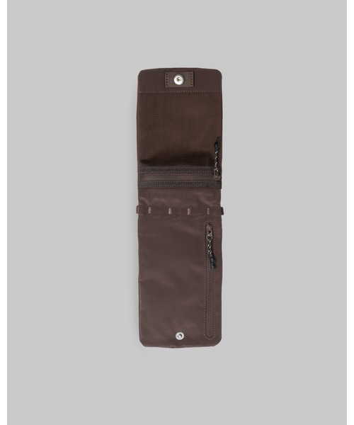 Topologie(トポロジー)の「Phone Sacoche(フォン サコッシュ)(ショルダーバッグ・レディース・ブラウン・ONE SIZE)」の4枚目の写真