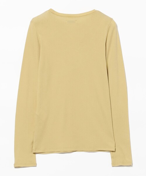 MAAI(マアイ)の「Sheer Longsleeve T-shirt(Tシャツ/カットソー・レディース・オフホワイト/ライトブラウン/イエロー系その他4・MEDIUM/LARGE)」の5枚目の写真