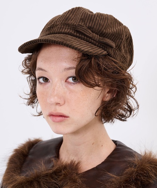 【美品】Harna-Hats コーデュロイキャスケット コーデュロイ キャスケット TINA：JOJUN（キャスケット）｜TINA：JOJUN