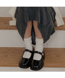 Merlin softly maryJane pumps エナメル パンプス ヒール 5.5cm -WA9017 (2color)