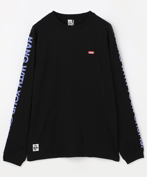 CHUMS(チャムス)の「限定展開 CHUMS/チャムス HWYCブラッシュドロングスリーブTシャツ / HWYC Brushed L/S T-Shirt / CH01-2669(Tシャツ/カットソー・メンズ・ホワイト/グレー/ブラック・X-LARGE/MEDIUM/LARGE/SMALL)」の2枚目の写真