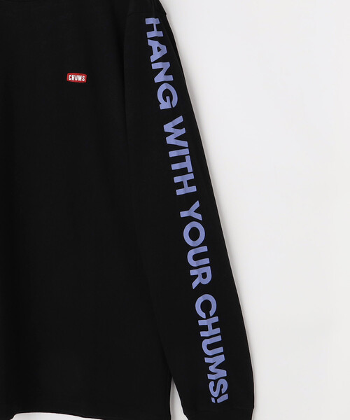 CHUMS(チャムス)の「限定展開 CHUMS/チャムス HWYCブラッシュドロングスリーブTシャツ / HWYC Brushed L/S T-Shirt / CH01-2669(Tシャツ/カットソー・メンズ・ホワイト/グレー/ブラック・X-LARGE/MEDIUM/LARGE/SMALL)」の8枚目の写真