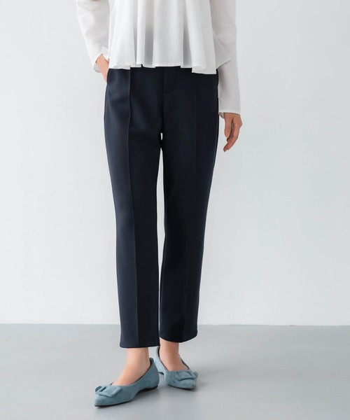 PERIPH(ペリフ)の「ダンボールテーパードパンツ(その他パンツ・レディース・ネイビー/ブラック/ブラウン・M/S)」の3枚目の写真