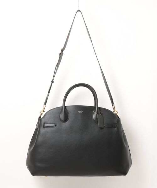 COACH(コーチ)の「ソフトエンパイアキャリーオールバッグ48(ショルダーバッグ・メンズ・ブラック系その他・ONE)」の1枚目の写真