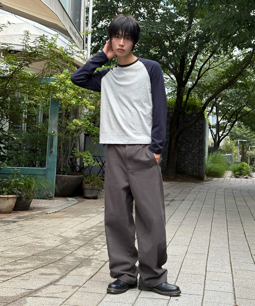 SIGNATURE（シグネチャ）の「BARREL カーブドチノパンツ[チャコール]（その他パンツ・メンズ・その他・SMALL/MEDIUM/LARGE/X-LARGE）」の5枚目の写真