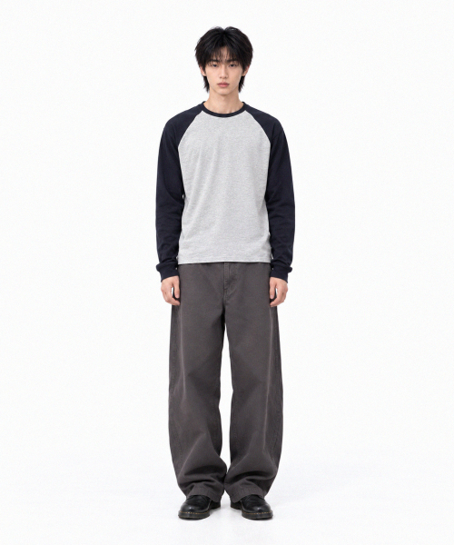 SIGNATURE（シグネチャ）の「BARREL カーブドチノパンツ[チャコール]（その他パンツ・メンズ・その他・SMALL/MEDIUM/LARGE/X-LARGE）」の6枚目の写真