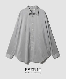 ESTNATION / エッセンシャル シルクストライプシャツ＜EVER IT＞