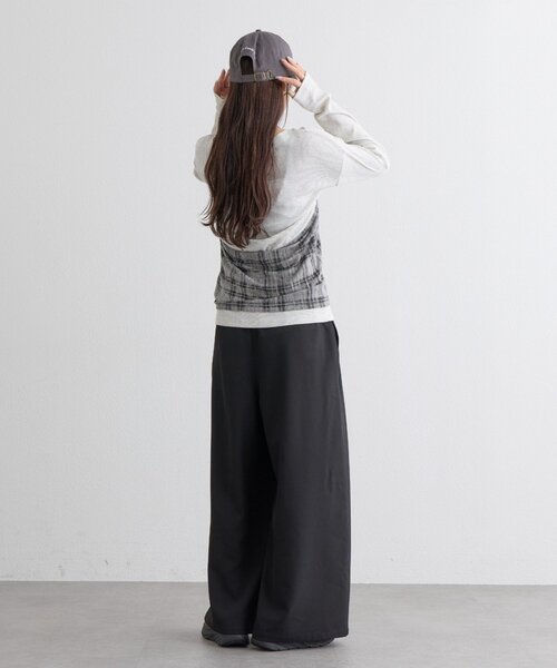 COLONY 2139（コロニートゥーワンスリーナイン）の「PIKO企画/一部WEB限定 アソートホルターネックキャミソール&Tシャツ（Tシャツ/カットソー・レディース・グレー/アイボリー/ブラック/ネイビー・FREE）」の12枚目の写真
