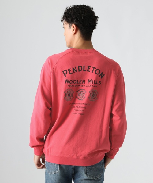 BAYFLOW(ベイフロー)の「【PENDLETON(ペンドルトン)】ヒストリーロゴスウェット(スウェット・メンズ・ブラック/ライトグレー/レッド/グレー/ブルー・MEDIUM/LARGE)」の5枚目の写真