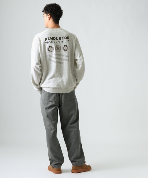 BAYFLOW(ベイフロー)の「【PENDLETON(ペンドルトン)】ヒストリーロゴスウェット(スウェット・メンズ・ブラック/ライトグレー/レッド/グレー/ブルー・MEDIUM/LARGE)」の14枚目の写真