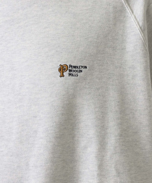 BAYFLOW(ベイフロー)の「【PENDLETON(ペンドルトン)】ヒストリーロゴスウェット(スウェット・メンズ・ブラック/ライトグレー/レッド/グレー/ブルー・MEDIUM/LARGE)」の16枚目の写真