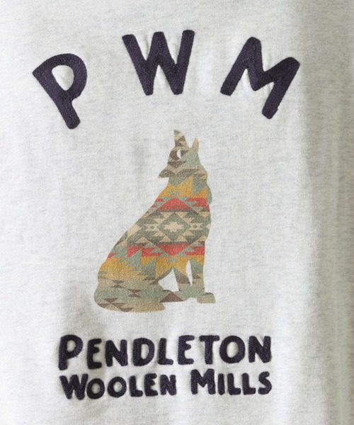 BAYFLOW(ベイフロー)の「【PENDLETON(ペンドルトン)】ヒストリーロゴスウェット(スウェット・メンズ・ブラック/ライトグレー/レッド/グレー/ブルー・MEDIUM/LARGE)」の22枚目の写真