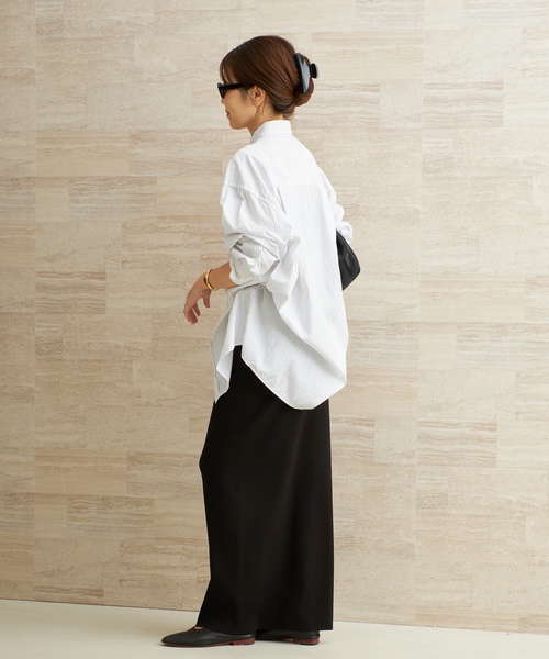 plage（プラージュ）の「Wide Tunic シャツ（シャツ/ブラウス・レディース・マルチ/レッド/サックスブルー・FREE）」の17枚目の写真