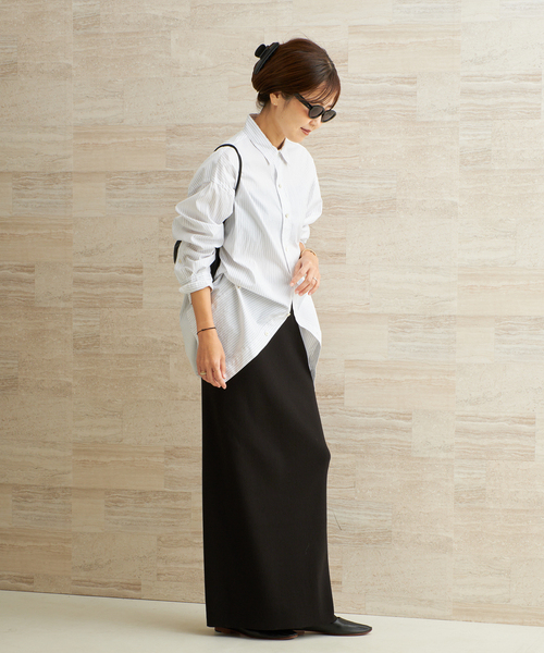 plage（プラージュ）の「Wide Tunic シャツ（シャツ/ブラウス・レディース・マルチ/レッド/サックスブルー・FREE）」の18枚目の写真