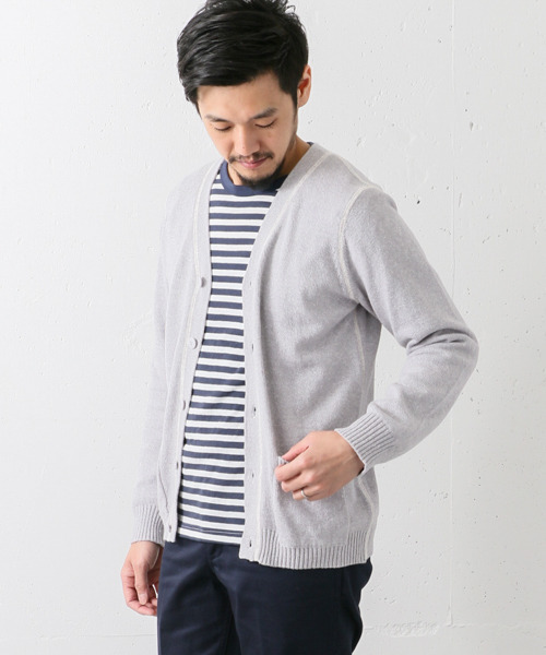 Urban Research Doors Mens アーバンリサーチ ドアーズ メンズ の Fork Spoon Vネックカーディガン カーディガン ボレロ Wear