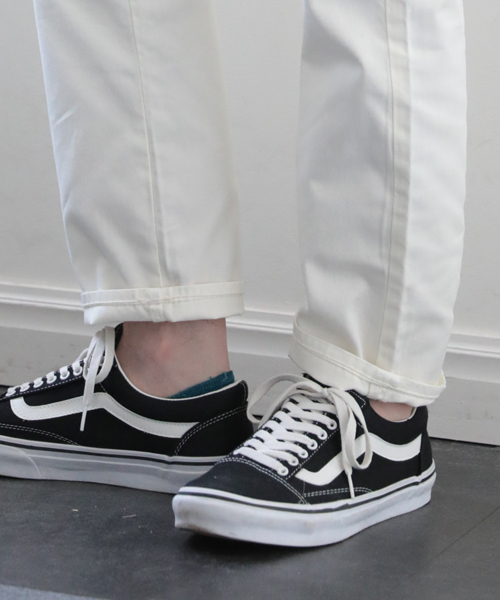 Denime（ドゥニーム）の「TWILL COLOR PANTS/ツイルカラーパンツ（その他パンツ・メンズ・グリーン/ホワイト/ベージュ・X-LARGE/MEDIUM/LARGE）」の17枚目の写真