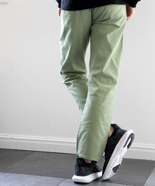Denime（ドゥニーム）の「TWILL COLOR PANTS/ツイルカラーパンツ（その他パンツ・メンズ・グリーン/ホワイト/ベージュ・X-LARGE/MEDIUM/LARGE）」の15枚目の写真