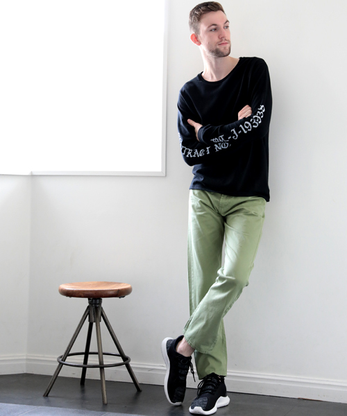 Denime（ドゥニーム）の「TWILL COLOR PANTS/ツイルカラーパンツ（その他パンツ・メンズ・グリーン/ホワイト/ベージュ・X-LARGE/MEDIUM/LARGE）」の14枚目の写真