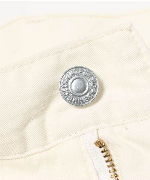 Denime（ドゥニーム）の「TWILL COLOR PANTS/ツイルカラーパンツ（その他パンツ・メンズ・グリーン/ホワイト/ベージュ・X-LARGE/MEDIUM/LARGE）」の5枚目の写真