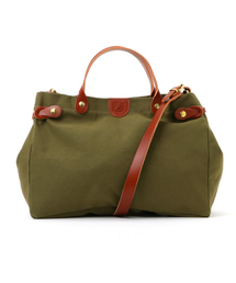 IL BISONTE / CANVAS x LEATHER / トートバッグ