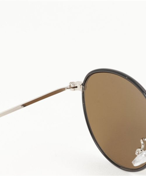 MOUSSY（マウジー）の「ROUND EDGE EYEWEAR（サングラス・レディース・ブラック系その他/ブラック/ブラウン・FREE）」の4枚目の写真