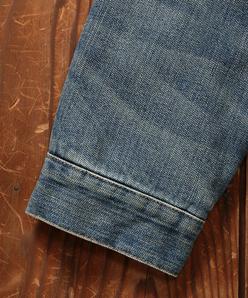 LEVI'S VINTAGE CLOTHING（リーバイスビンテージクロージング）の「LEVI'S(R) VINTAGE CLOTHING -1967- ボアデニムジャケット ダークインディゴブルー TYPE III シェルパ（デニムジャケット・メンズ・ダークインディゴブルー・SMALL/X-SMALL/LARGE/MEDIUM）」の15枚目の写真