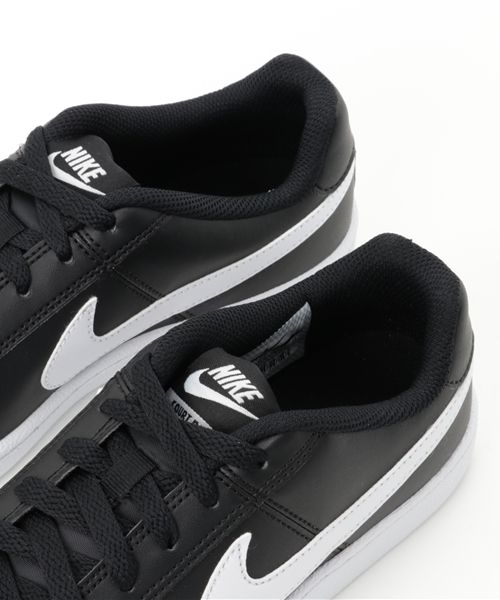 koe(コエ)の「レディスナイキウィメンズコートロイヤルSL(スニーカー・レディース・ブラック/ホワイト・23cm/24cm/25cm)」の8枚目の写真