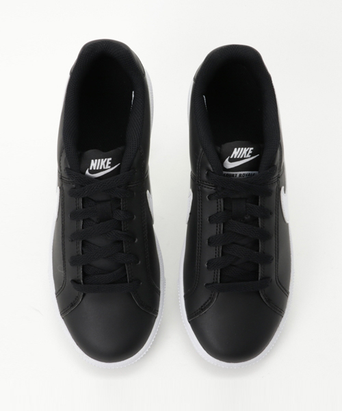 koe(コエ)の「レディスナイキウィメンズコートロイヤルSL(スニーカー・レディース・ブラック/ホワイト・23cm/24cm/25cm)」の10枚目の写真