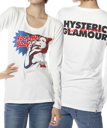 美品 ヒステリックグラマー 16ss Rock Me Baby Tシャツ 黒 S 美品 ヒステリックグラマー 16ss Rock Me Baby Tシャツ 黒 S 美
