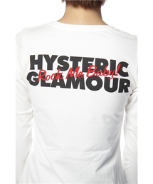 美品 ヒステリックグラマー 16ss Rock Me Baby Tシャツ 黒 S HYSTERIC GLAMOUR（ヒステリックグラマー）の「VIXEN GIRL刺繍 T