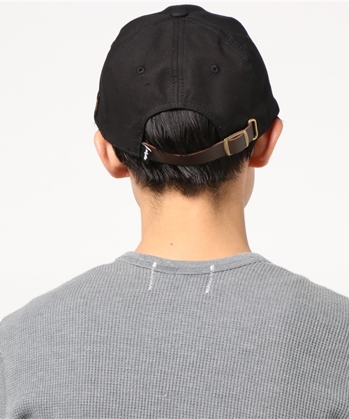 Alpha Industries(アルファインダストリーズ)の「【ALPHA】カーブバイザーツイルローキャップ(キャップ・メンズ・ブラック/カーキ/ネイビー・FREE)」の5枚目の写真