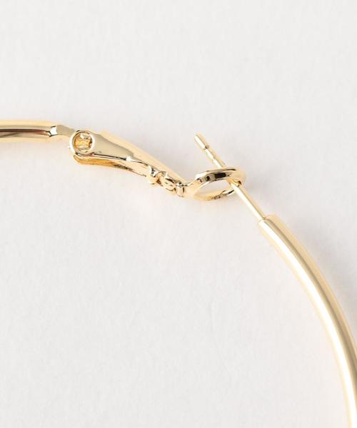 BEAUTY&YOUTH UNITED ARROWS(ビューティーアンドユースユナイテッドアローズ)の「BY メタル ビッグフープピアス ◆(ピアス(両耳用)・レディース・ゴールド/シルバー・FREE)」の5枚目の写真