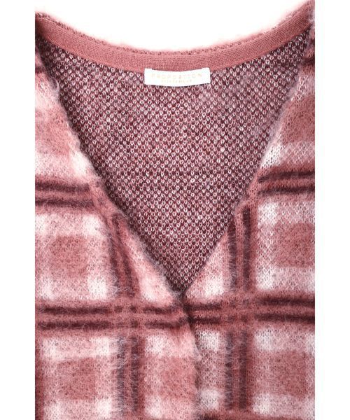 PROPORTION BODY DRESSING　モヘアチェックコート PROPORTION BODY DRESSING（プロポーションボディドレッシング