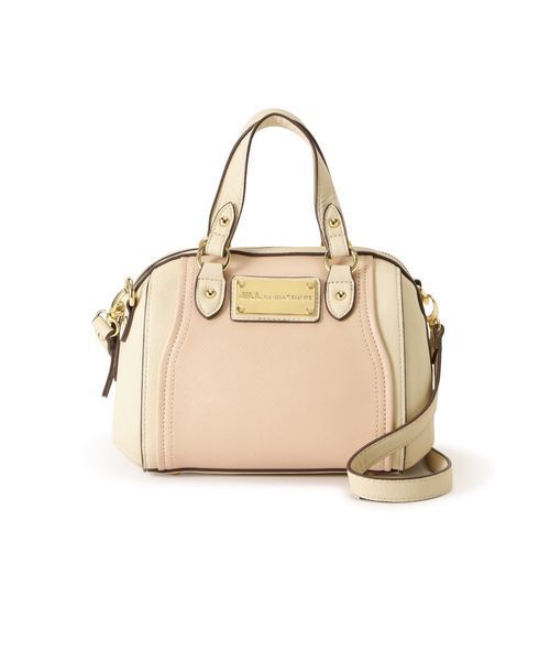 JILL by JILL STUART（ジルバイジルスチュアート）の「PLATE BOSTON BAG（ボストンバッグ・レディース・ブラック/ピンク/ピンク系その他・ﾌﾘ-）」の15枚目の写真
