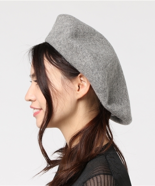 LAKOLE（ラコレ）の「ビッグベレー帽 / LAKOLE（ハンチング/ベレー帽