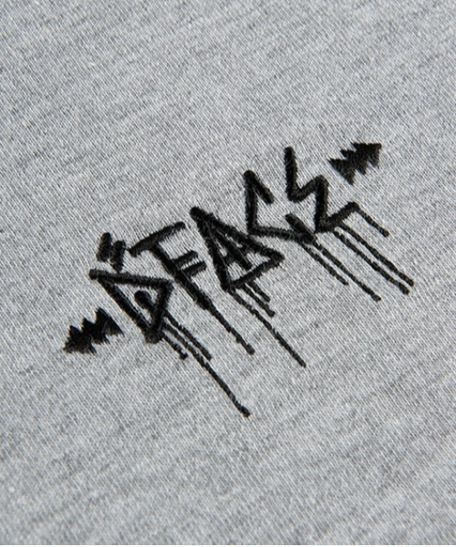 Sync.(スィンク)の「Sync.【D*FACE】TEE "D*FACE LOGO"(Tシャツ/カットソー・メンズ・ホワイト/ブラック/ヘザーグレー・MEDIUM/LARGE/SMALL/X-LARGE)」の4枚目の写真