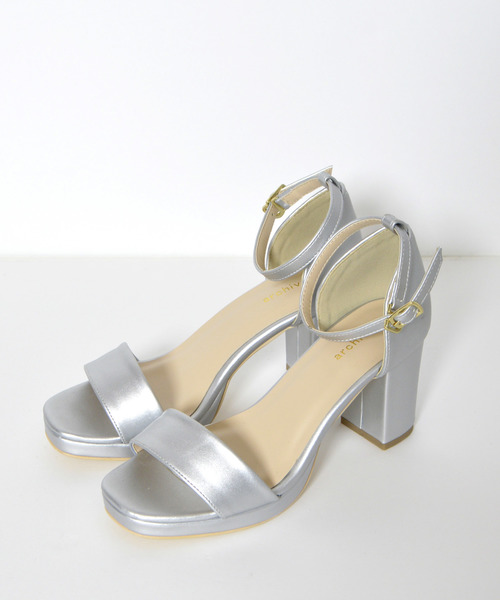 archives（アルシーヴ）の「スクエアトゥーサンダル（サンダル・レディース・ブラック/パープル/シルバー・MEDIUM/LARGE）」の13枚目の写真