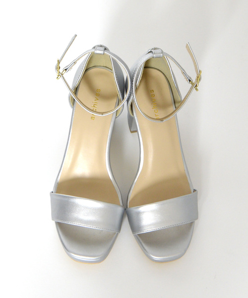 archives（アルシーヴ）の「スクエアトゥーサンダル（サンダル・レディース・ブラック/パープル/シルバー・MEDIUM/LARGE）」の15枚目の写真