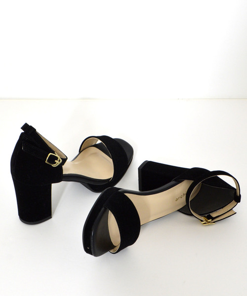 archives（アルシーヴ）の「スクエアトゥーサンダル（サンダル・レディース・ブラック/パープル/シルバー・MEDIUM/LARGE）」の12枚目の写真