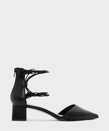 ストラッピーポインテッドヒール / STRAPPY POINTED HEELS
