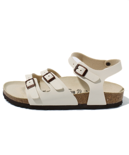 BIRKENSTOCK（ビルケンシュトック）の「■新作・フラットサンダル■KORSICA BF Sandcell (WOMEN)（サンダル・レディース・アイボリー・35/36/37/38/39）」の2枚目の写真