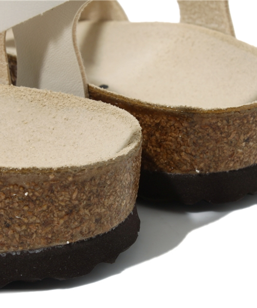 BIRKENSTOCK（ビルケンシュトック）の「■新作・フラットサンダル■KORSICA BF Sandcell (WOMEN)（サンダル・レディース・アイボリー・35/36/37/38/39）」の7枚目の写真
