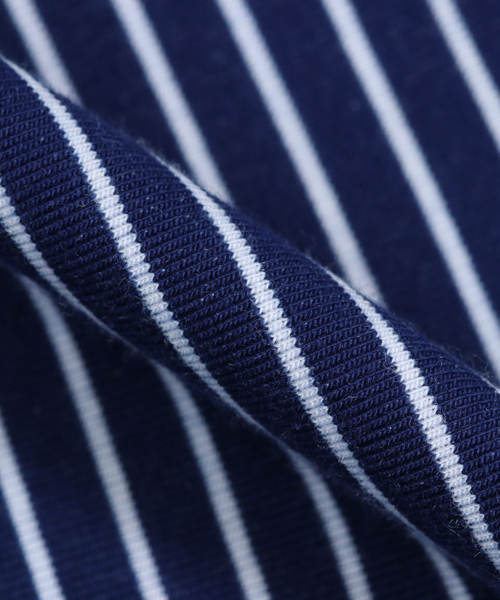 POLO RALPH LAUREN(ポロ ラルフ ローレン)の「【POLO RALPH LAUREN】ショートスリーブ MINI TERRY ストライプ クルー(インナーウェア/肌着・メンズ・ヘザーグレー/ネイビー・XX-LARGE/XXX-LARGE)」の9枚目の写真