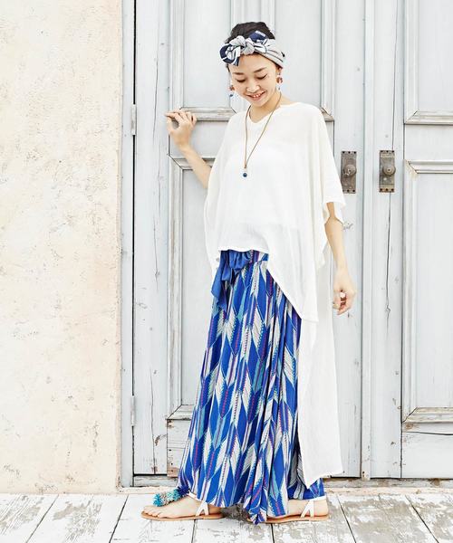 チャイハネ（チャイハネ）の「【チャイハネ】サンバポンポンサンダル（サンダル・レディース・ブルー/パープル/オレンジ・LARGE/MEDIUM）」の10枚目の写真