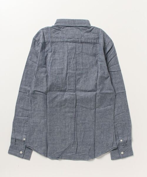 drestrip（ドレストリップ）の「[drestrip / ドレストリップ]ダンガリーSTARシャツL/S（シャツ/ブラウス・メンズ・インディゴブルー・2/0/3/1）」の2枚目の写真