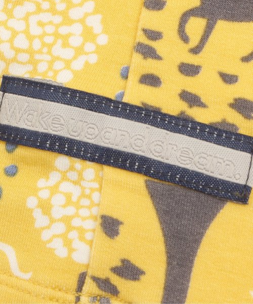 BREEZE(ブリーズ)の「ネット限定 ユニコーン総柄ワンピース(ワンピース・キッズ・イエロー/チャコール・90/100/110/120/80/130/95/140)」の5枚目の写真